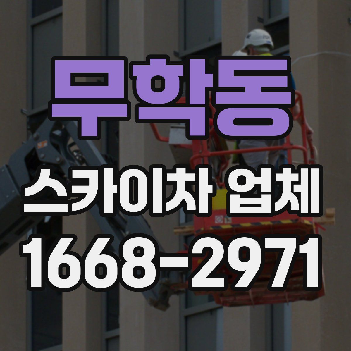 무학동 스카이차 업체