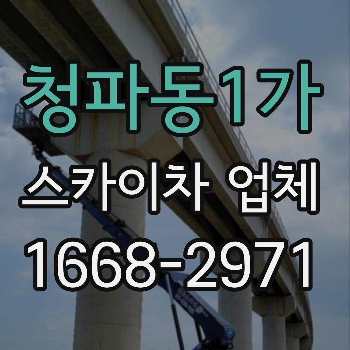 청파동1가 스카이차 업체