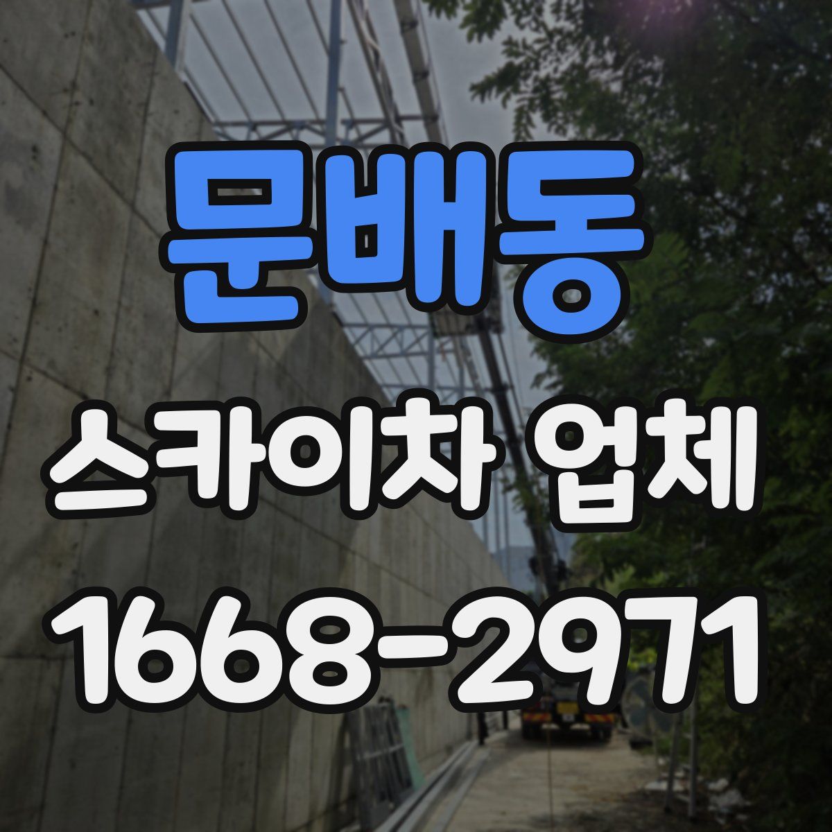 문배동 스카이차 업체