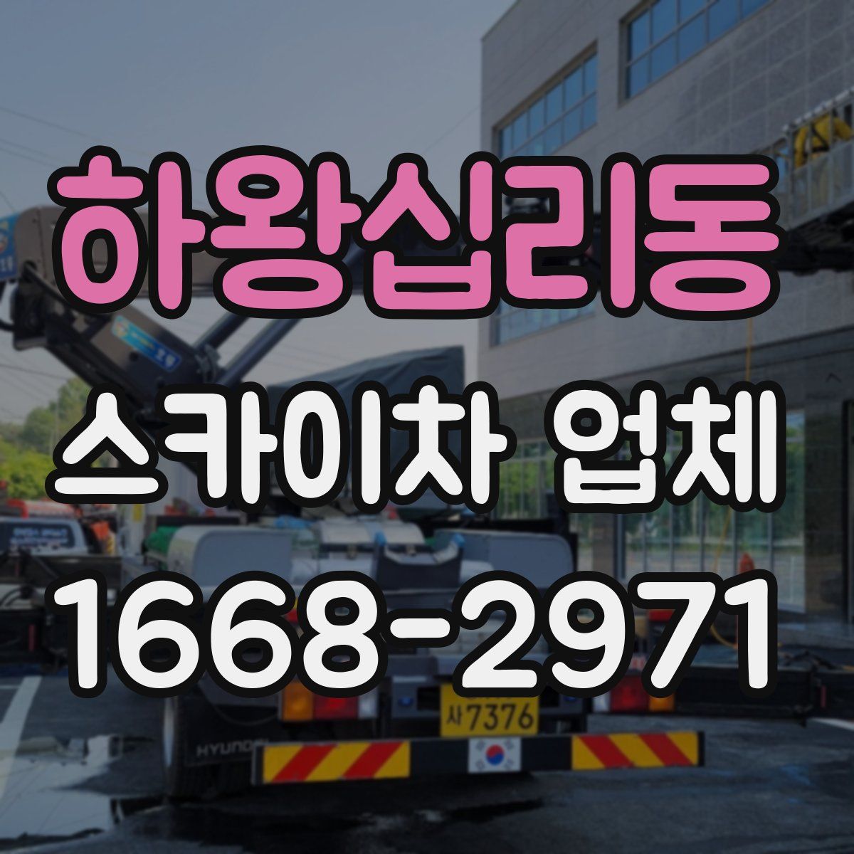 하왕십리동 스카이차 업체