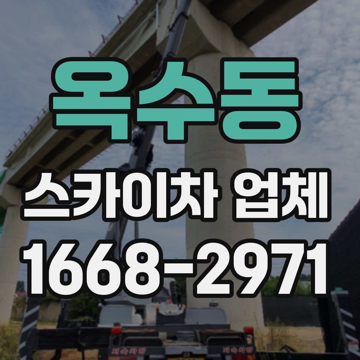 옥수동 스카이차 업체