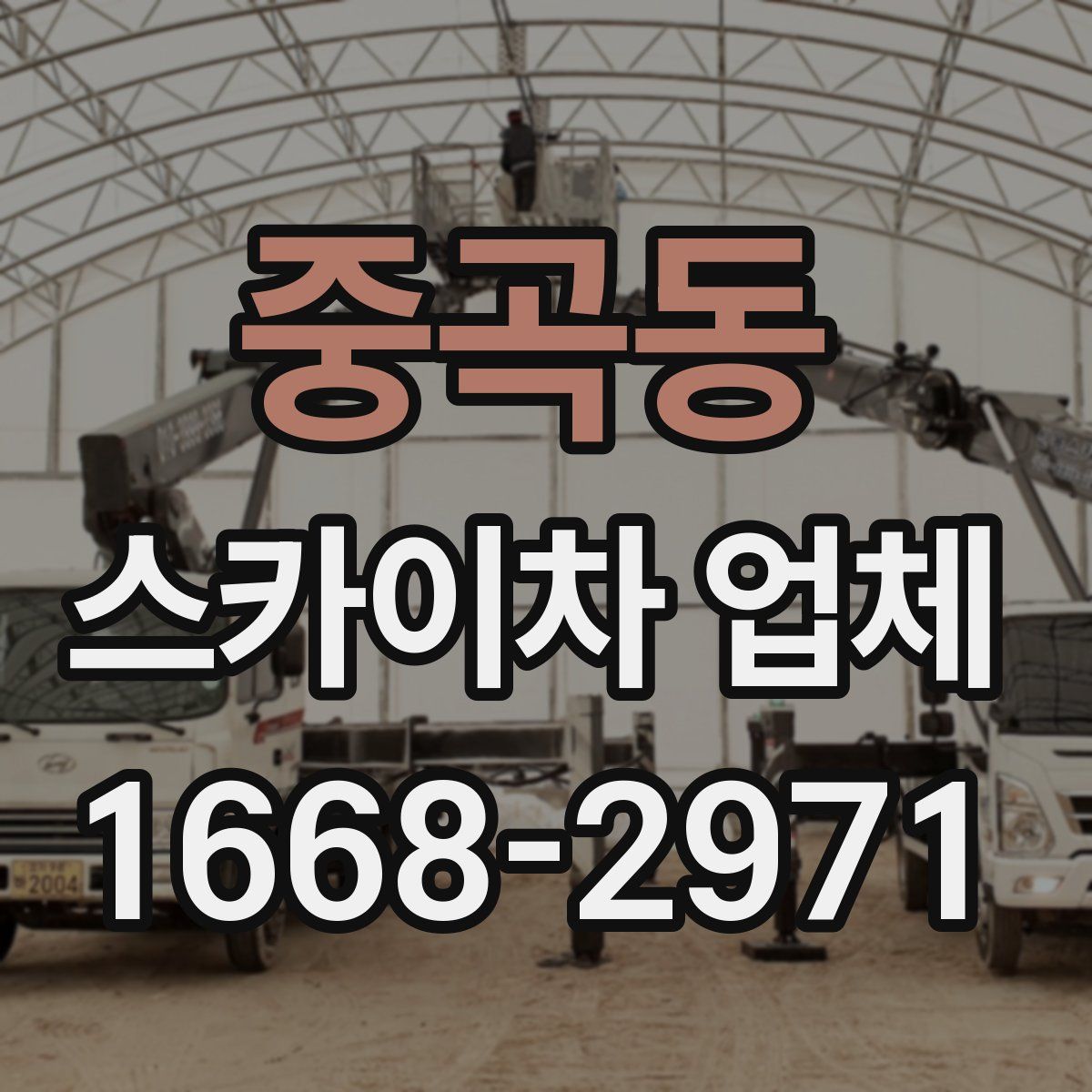 중곡동 스카이차 업체