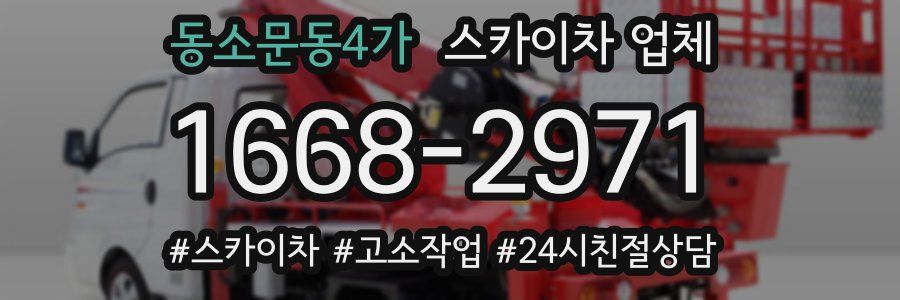동소문동4가 스카이차 업체
