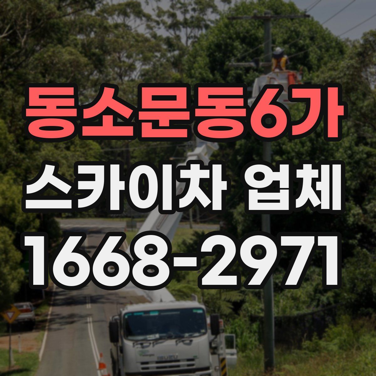 동소문동6가 스카이차 업체