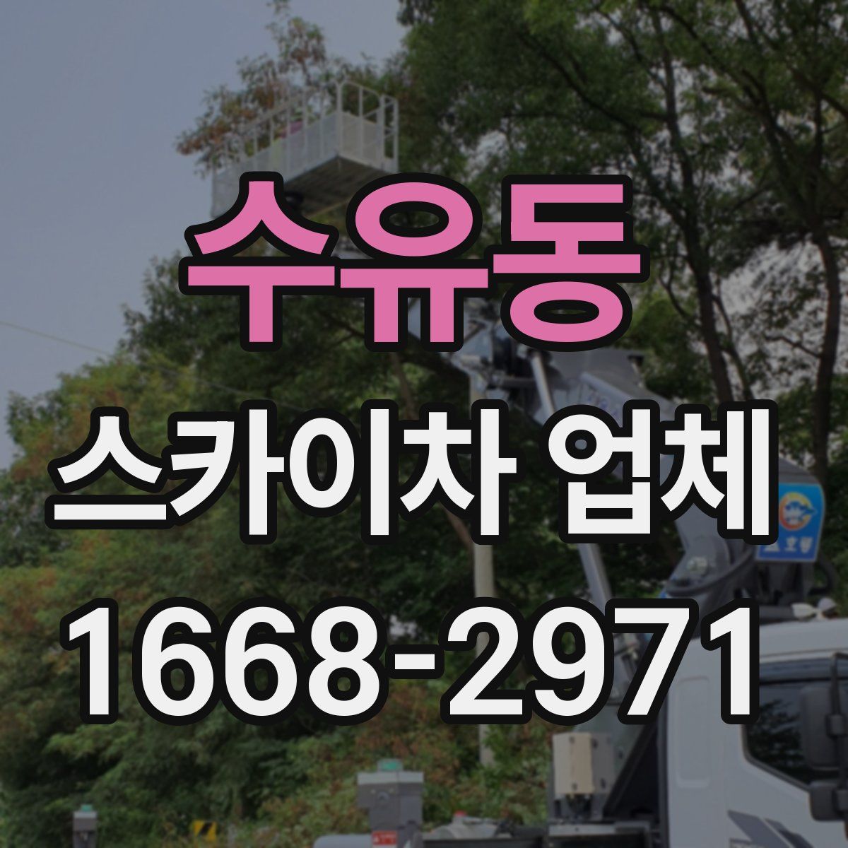 수유동 스카이차 업체