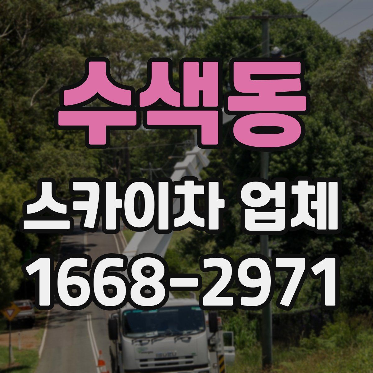 수색동 스카이차 업체