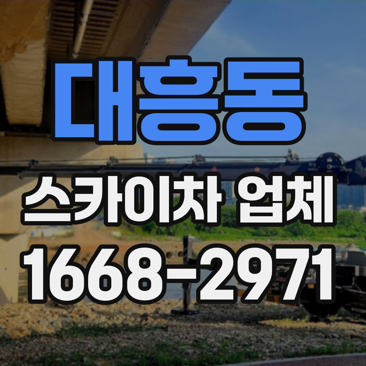 대흥동 스카이차 업체