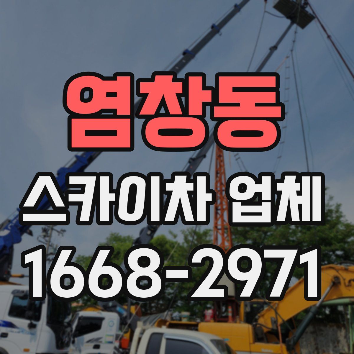 염창동 스카이차 업체