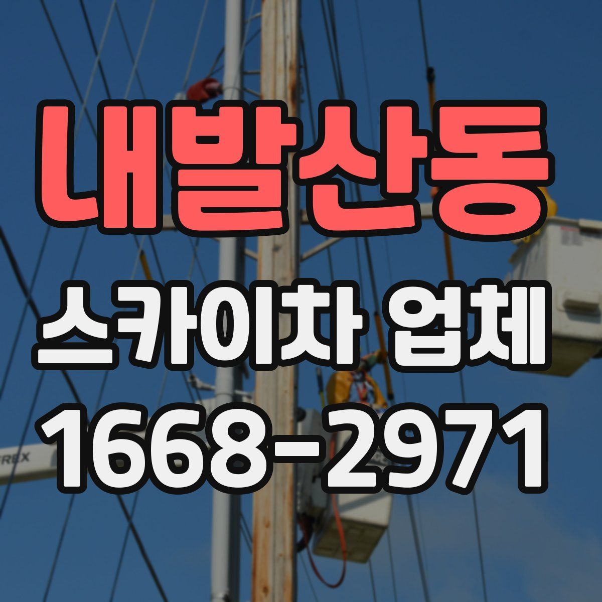 내발산동 스카이차 업체