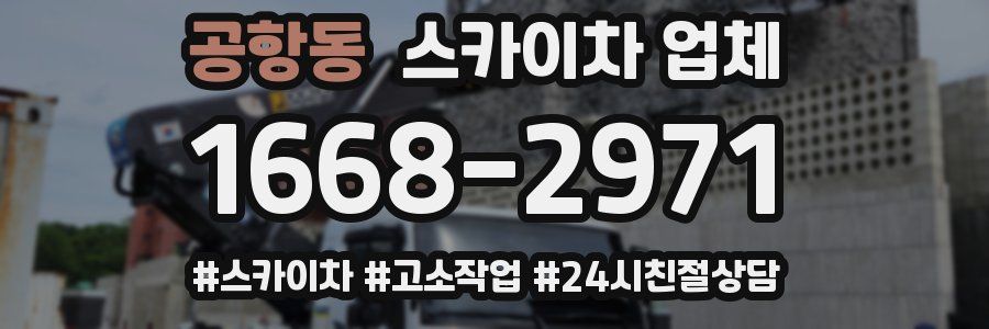 공항동 스카이차 업체