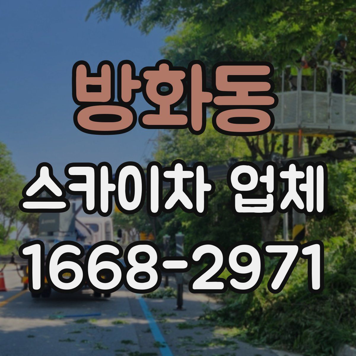 방화동 스카이차 업체