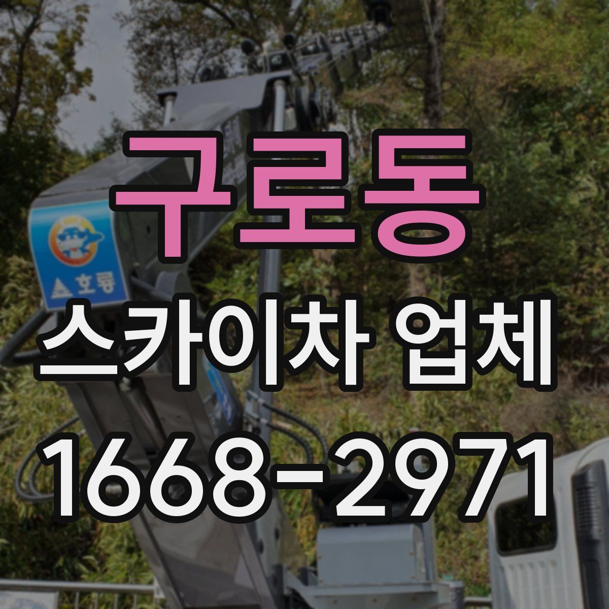 구로동 스카이차 업체