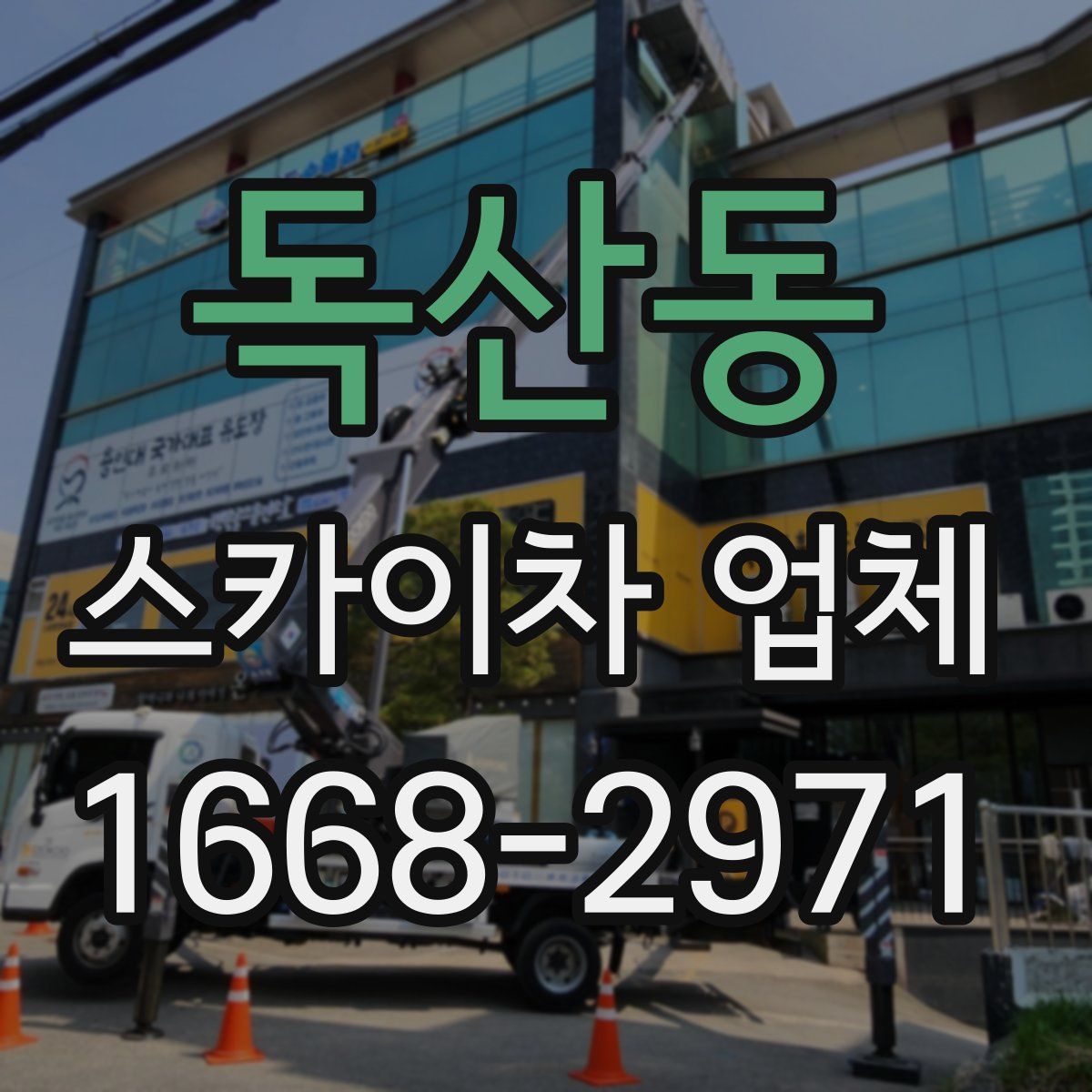 독산동 스카이차 업체