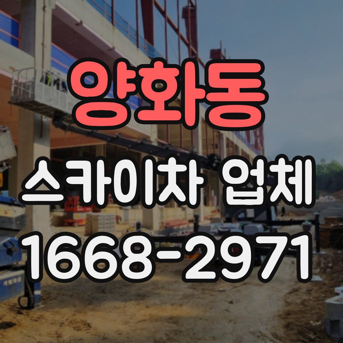 양화동 스카이차 업체