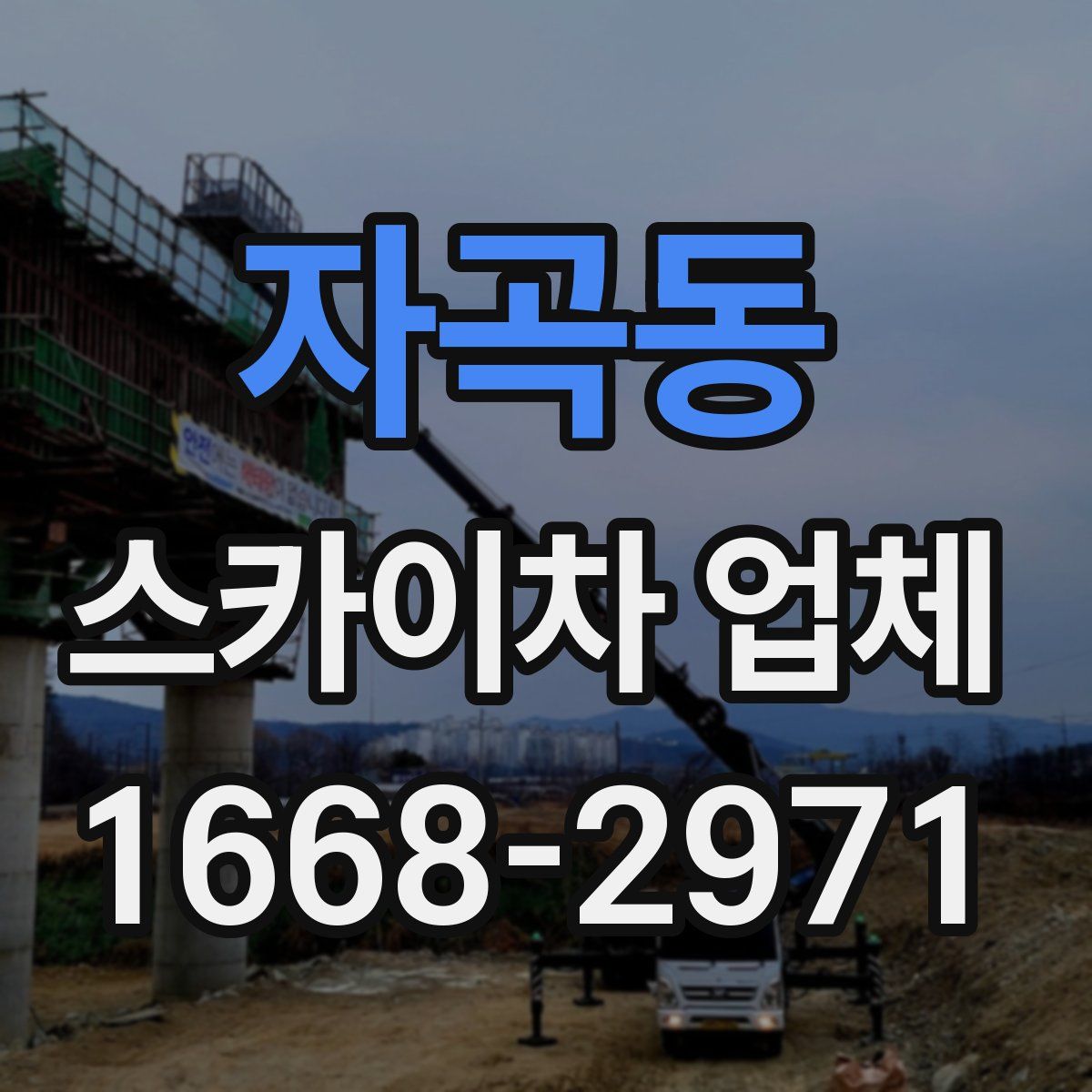 자곡동 스카이차 업체