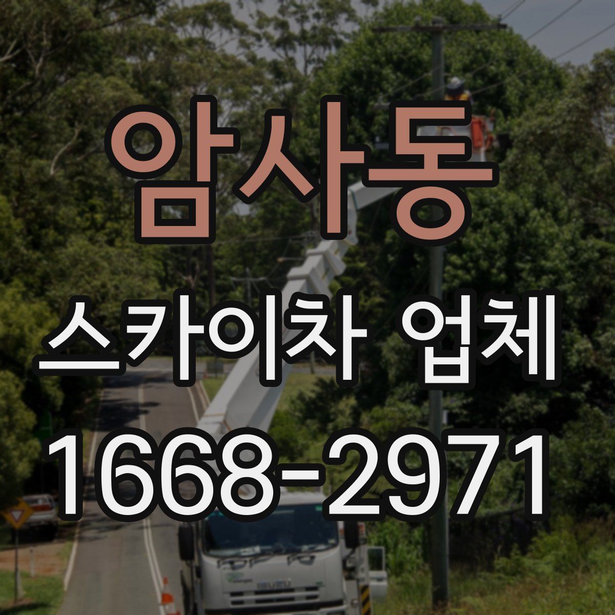 암사동 스카이차 업체
