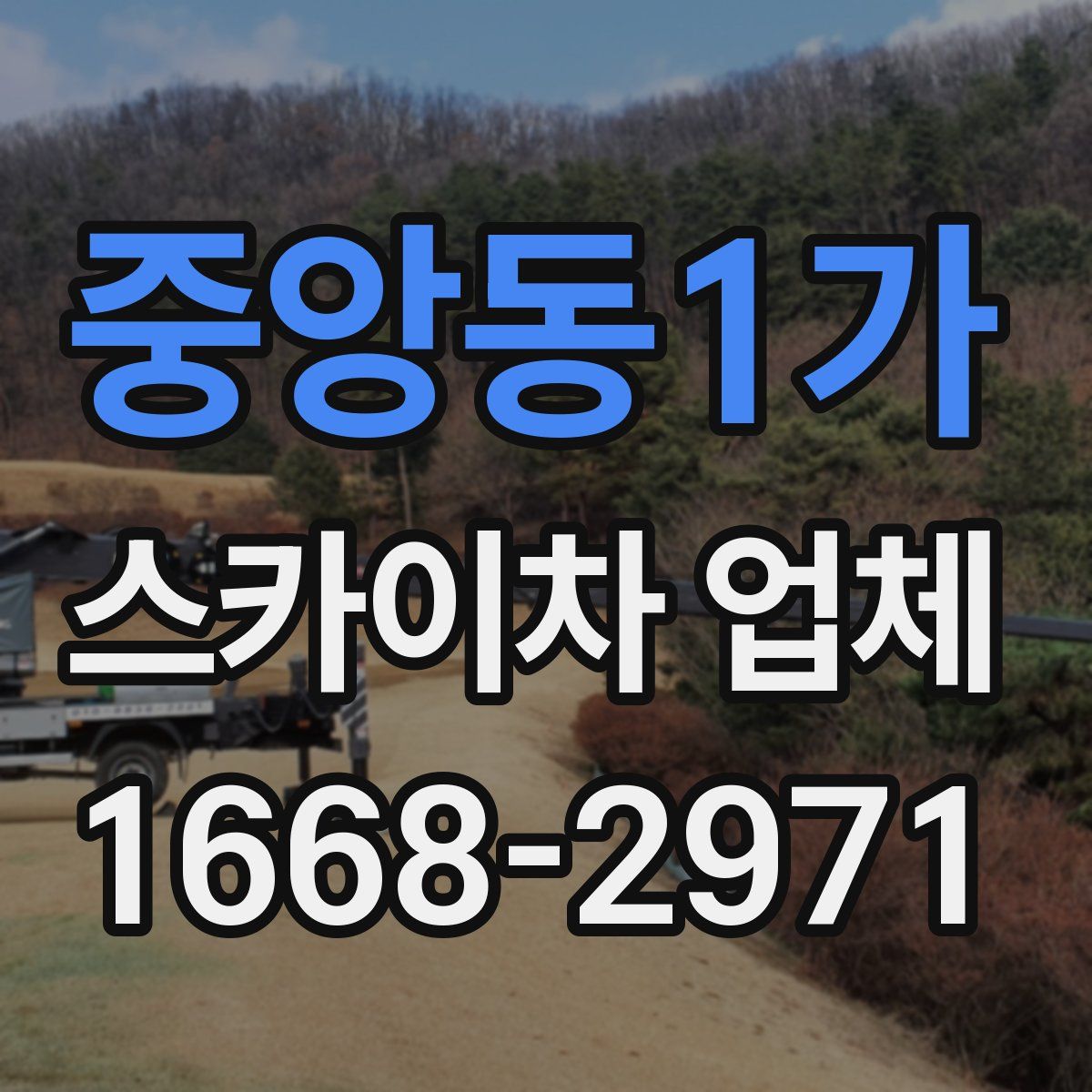 중앙동1가 스카이차 업체