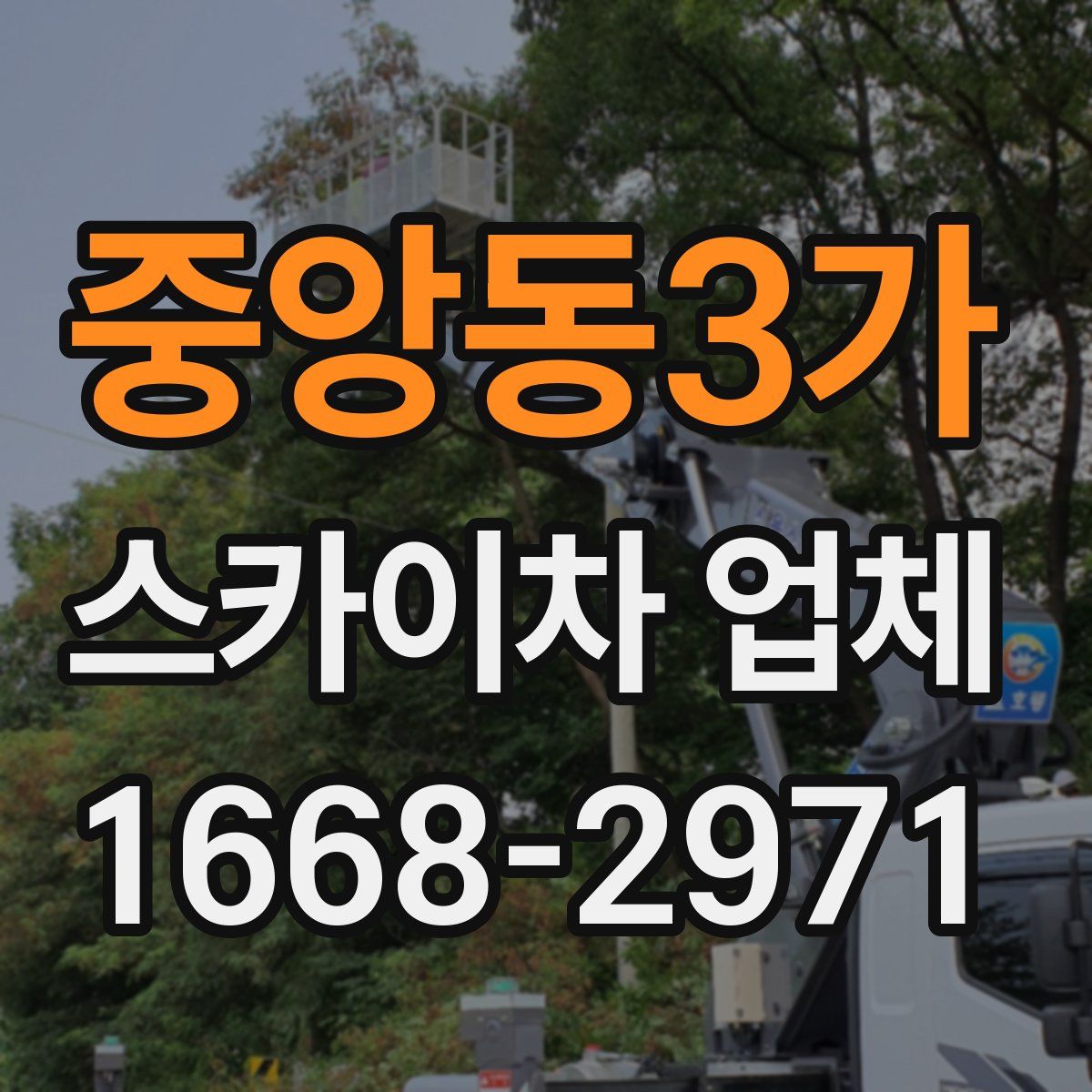 중앙동3가 스카이차 업체