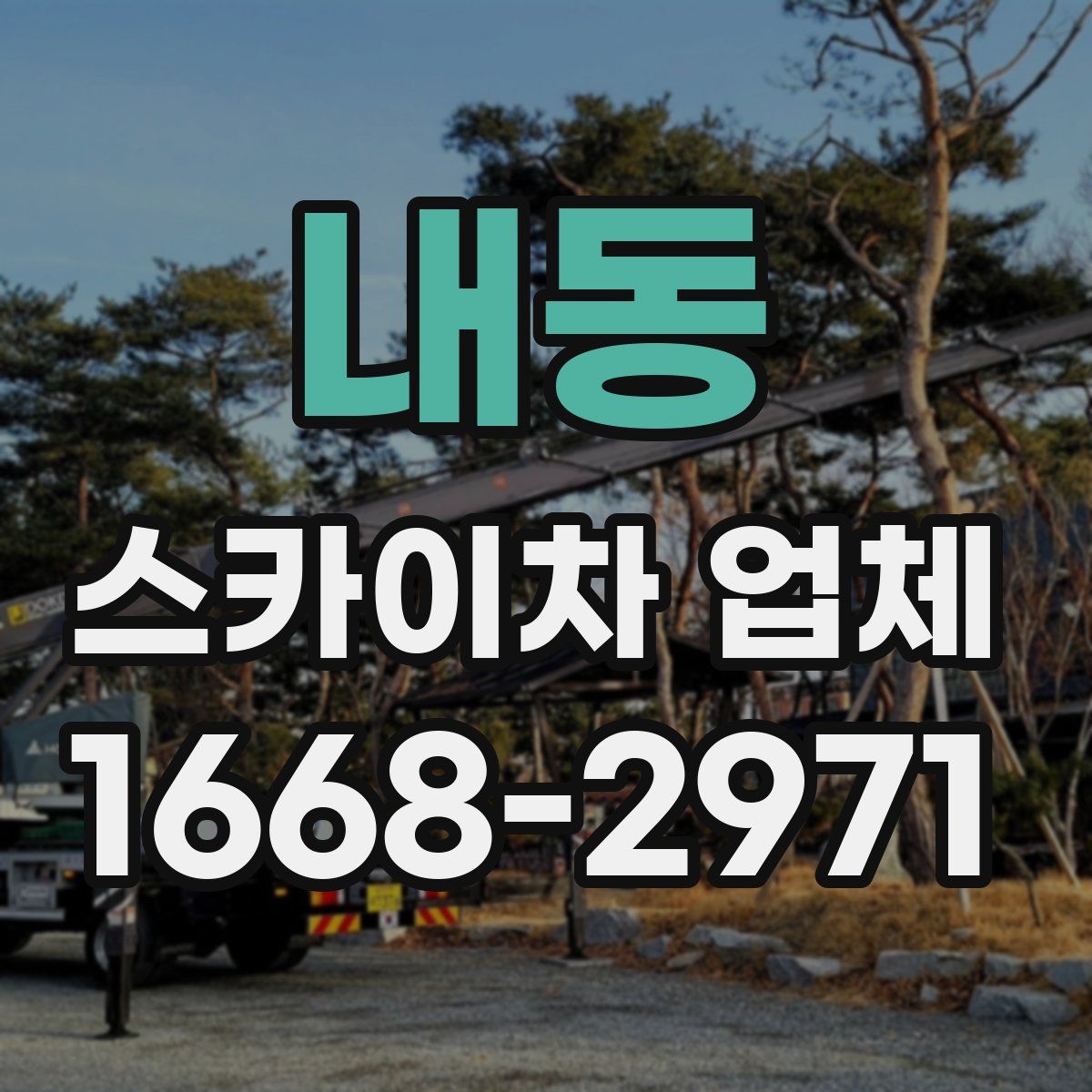 내동 스카이차 업체
