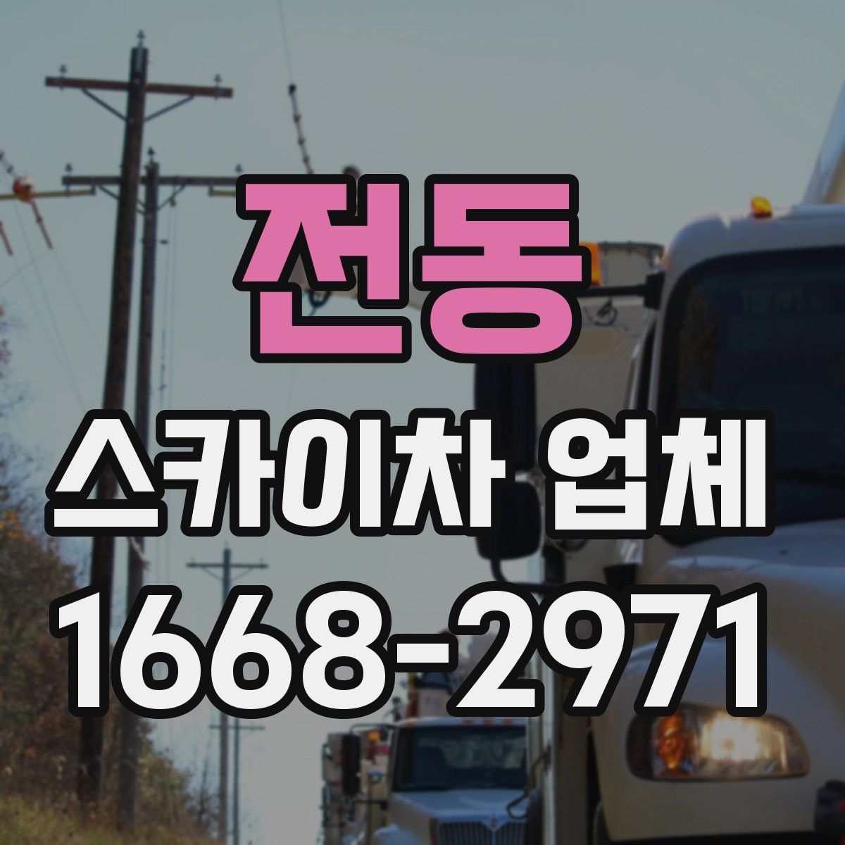 전동 스카이차 업체