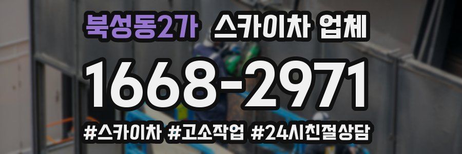 북성동2가 스카이차 업체
