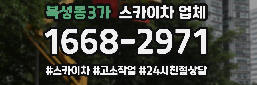 북성동3가 스카이차 업체