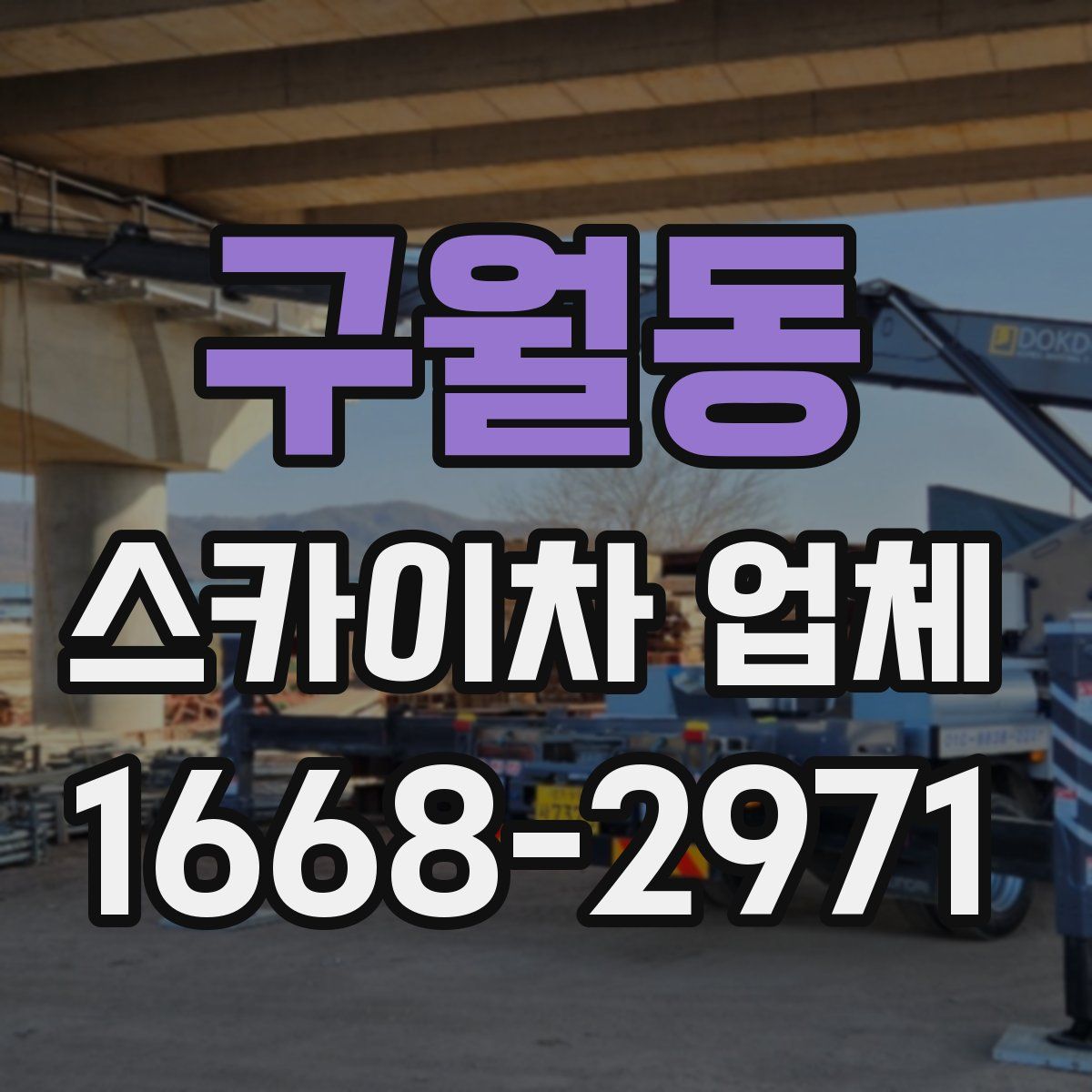 구월동 스카이차 업체