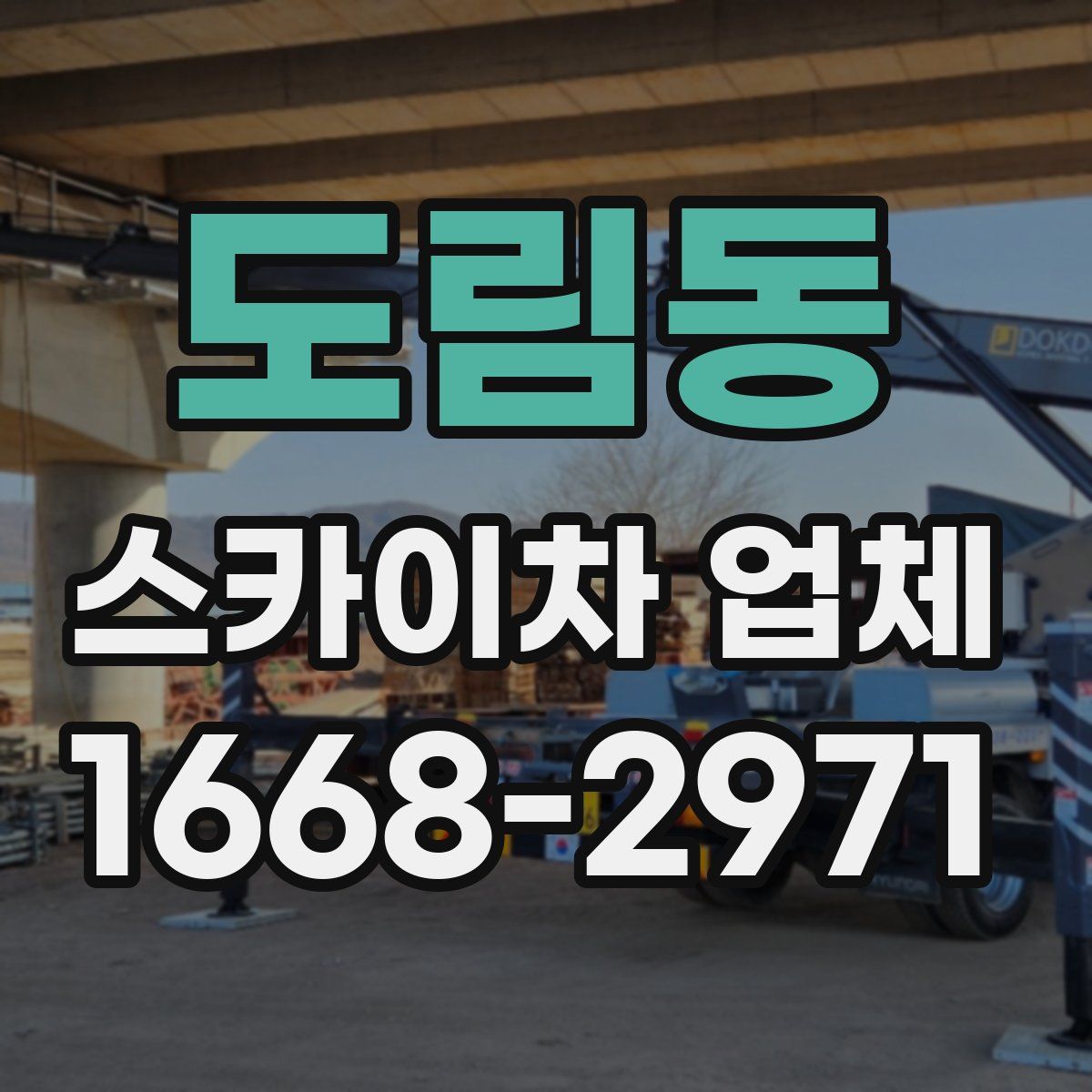 도림동 스카이차 업체