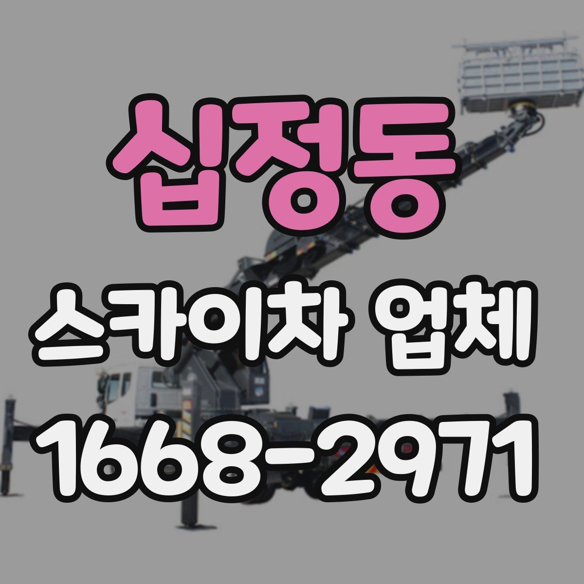 십정동 스카이차 업체