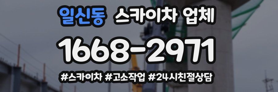 일신동 스카이차 업체