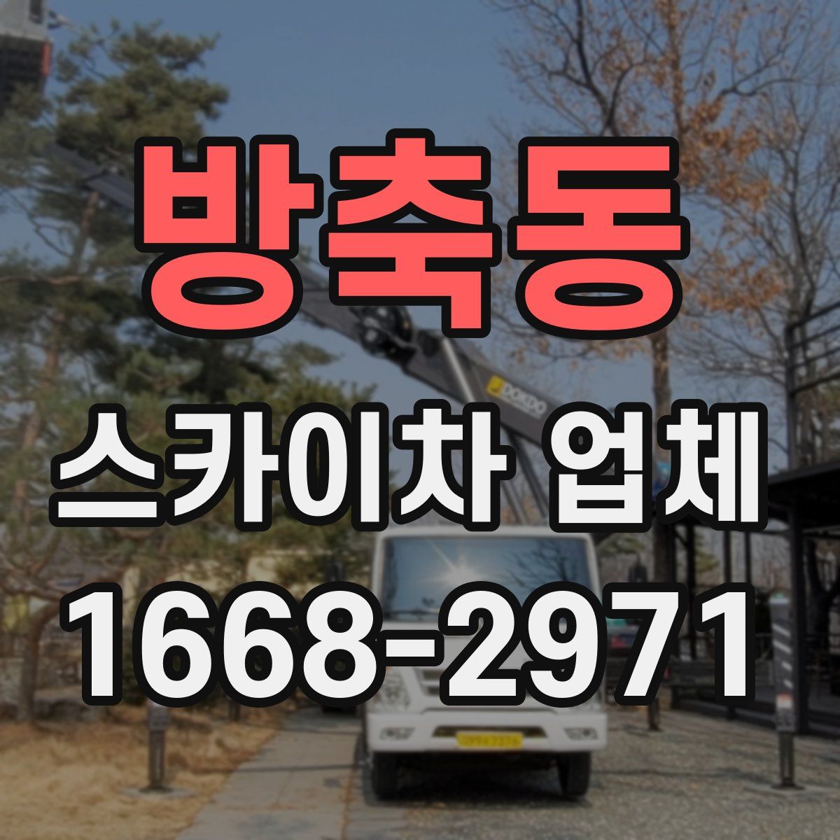방축동 스카이차 업체