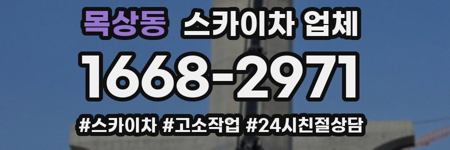 목상동 스카이차 업체