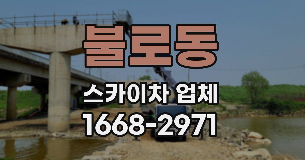 불로동 스카이차 업체