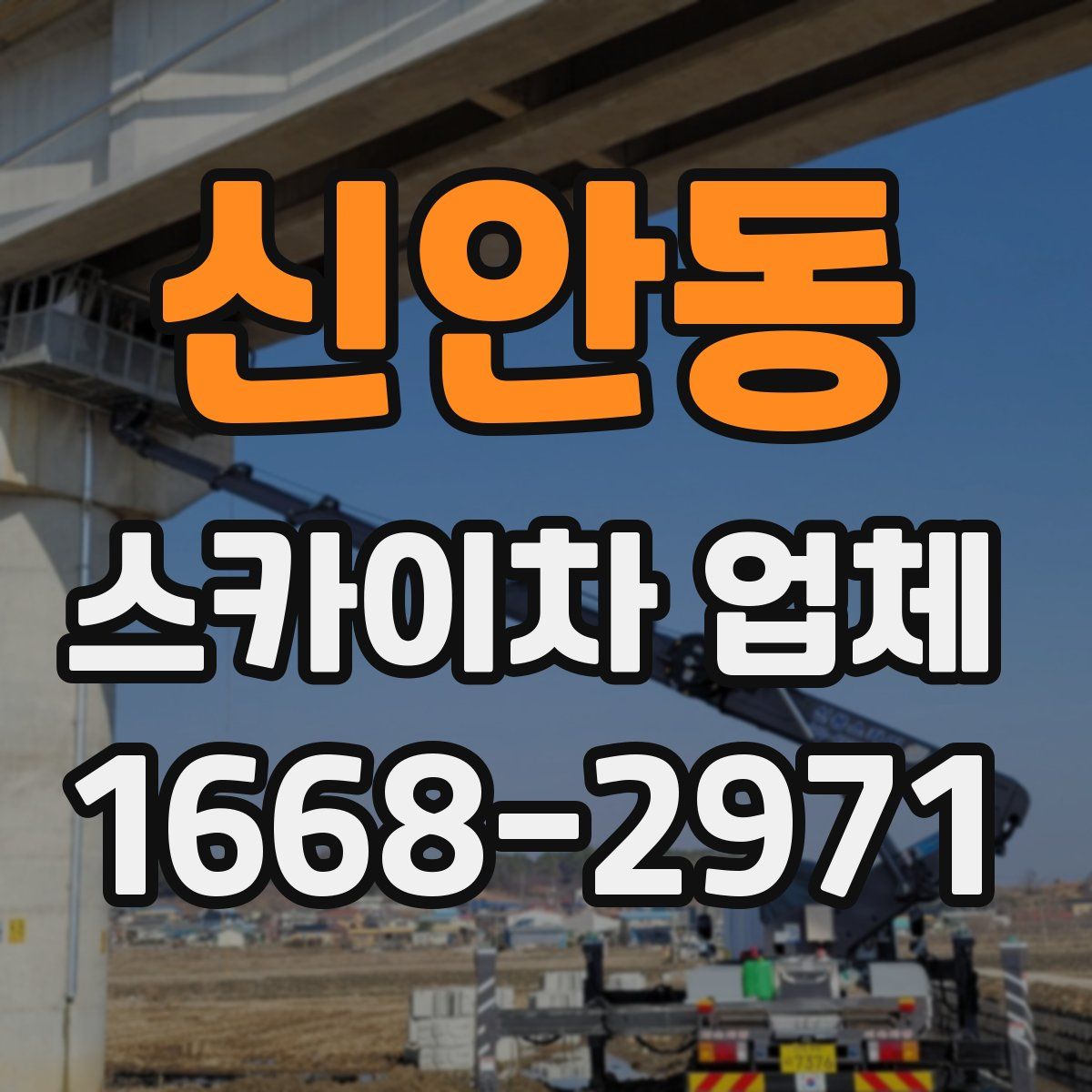 신안동 스카이차 업체