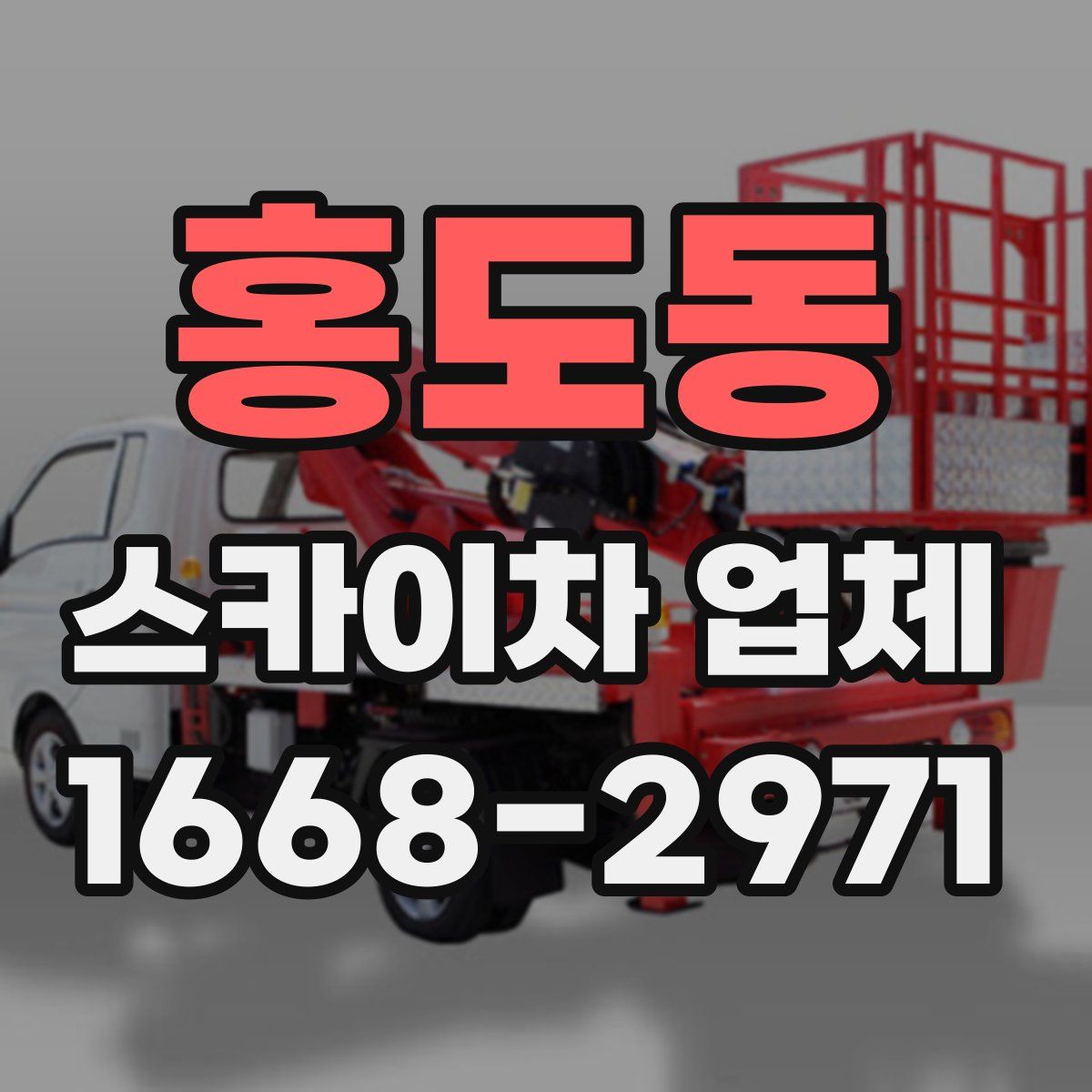 홍도동 스카이차 업체