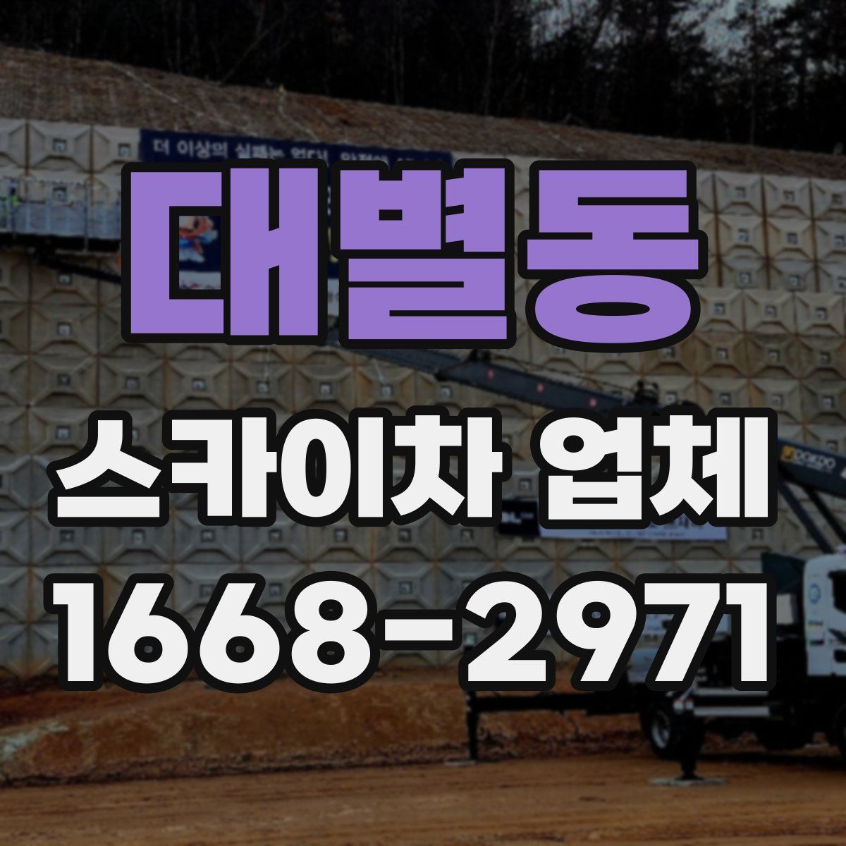 대별동 스카이차 업체