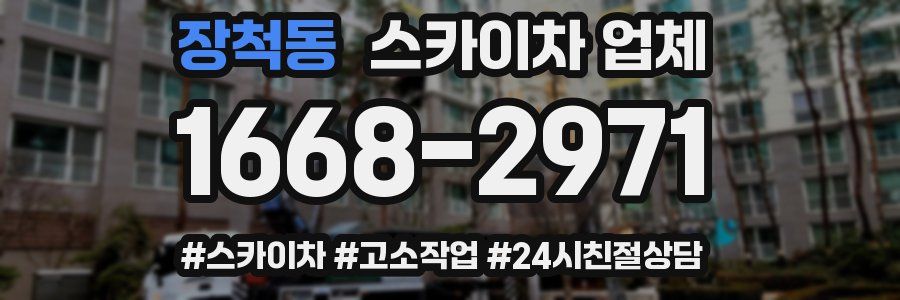 장척동 스카이차 업체