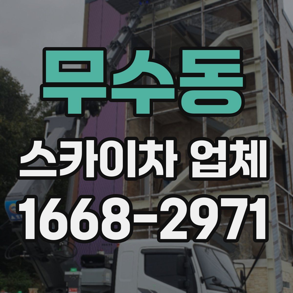 무수동 스카이차 업체