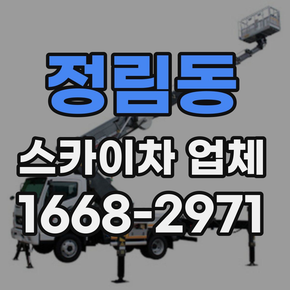 정림동 스카이차 업체