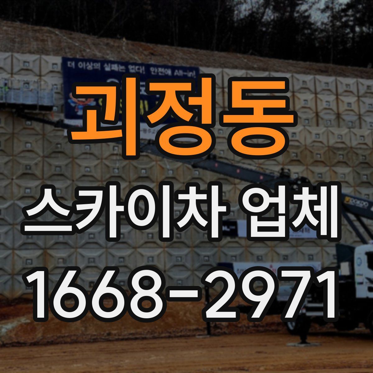 괴정동 스카이차 업체