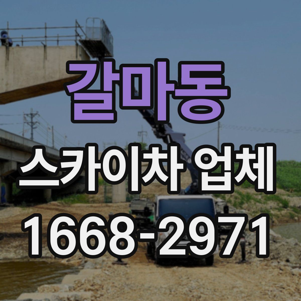 갈마동 스카이차 업체