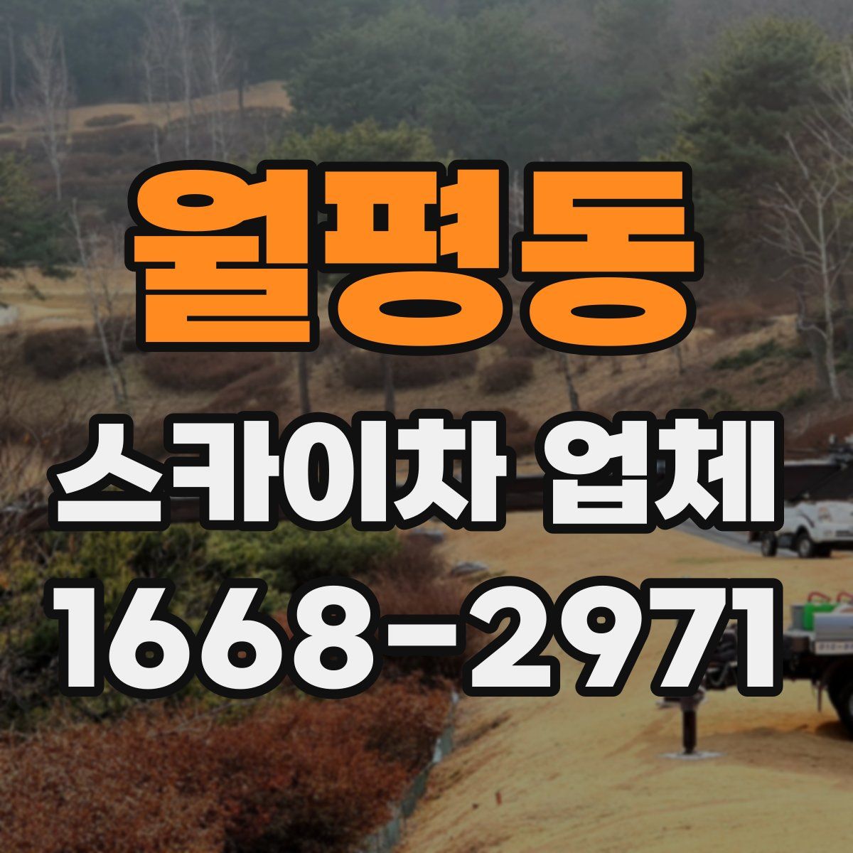 월평동 스카이차 업체
