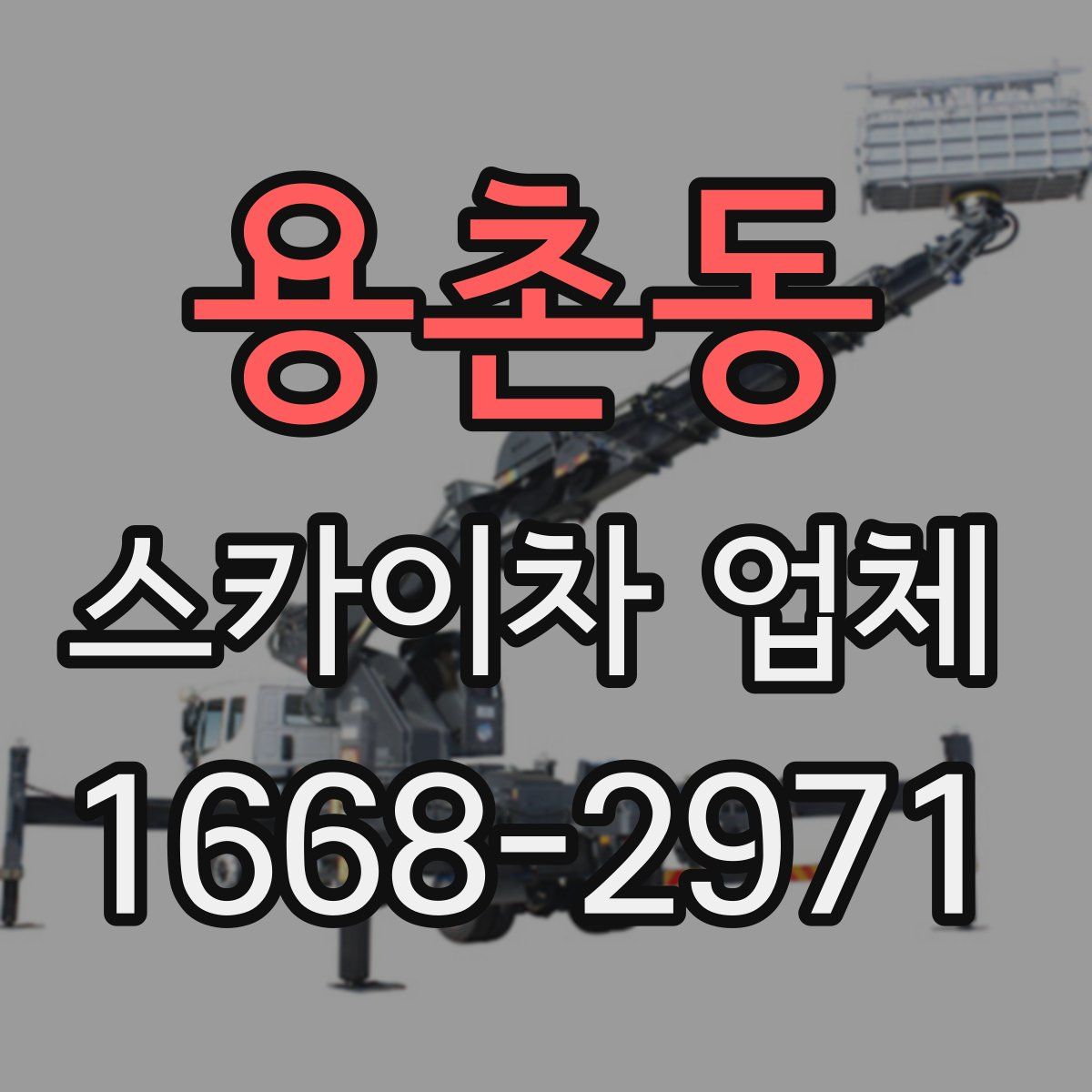 용촌동 스카이차 업체