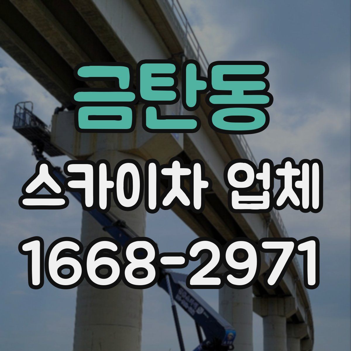 금탄동 스카이차 업체