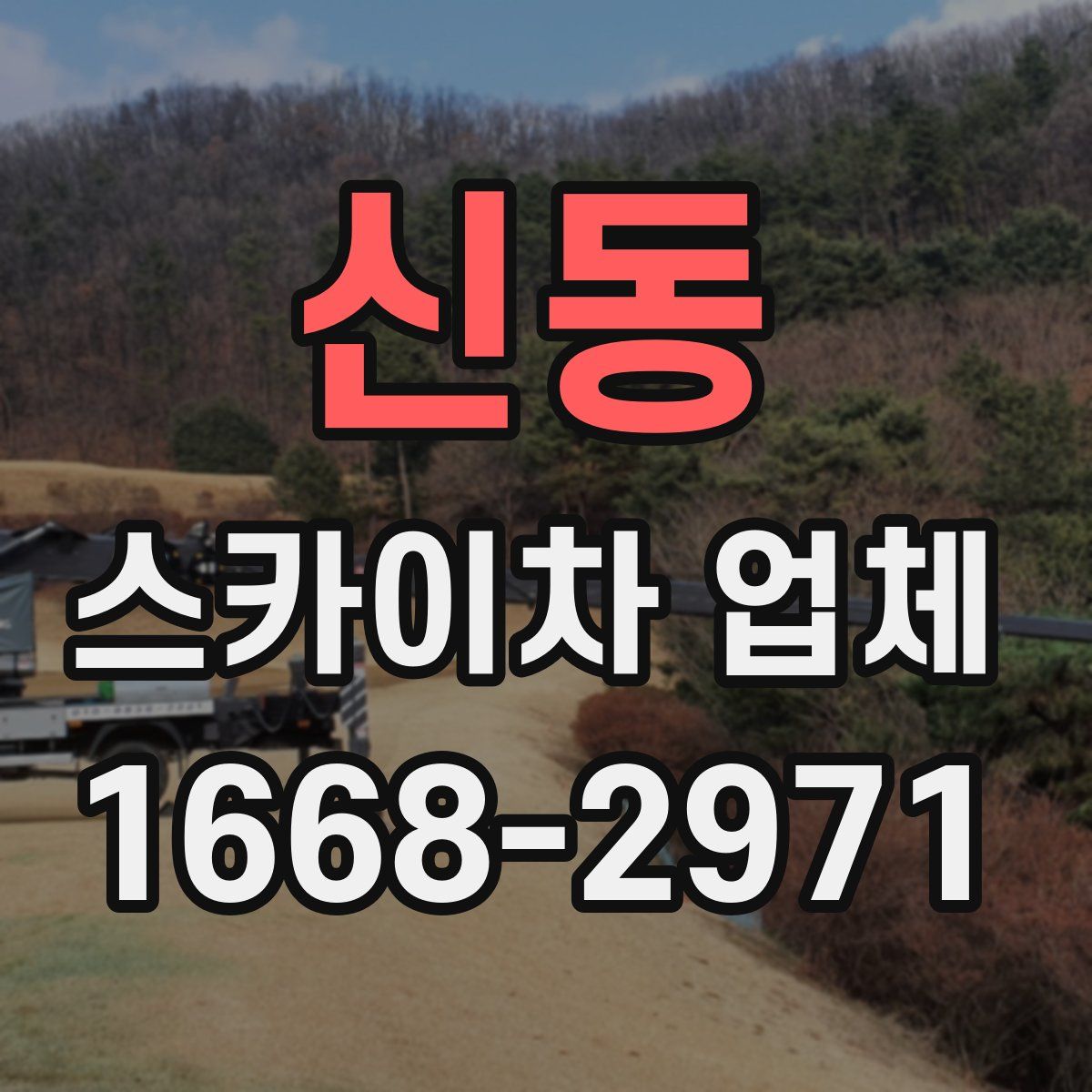 신동 스카이차 업체
