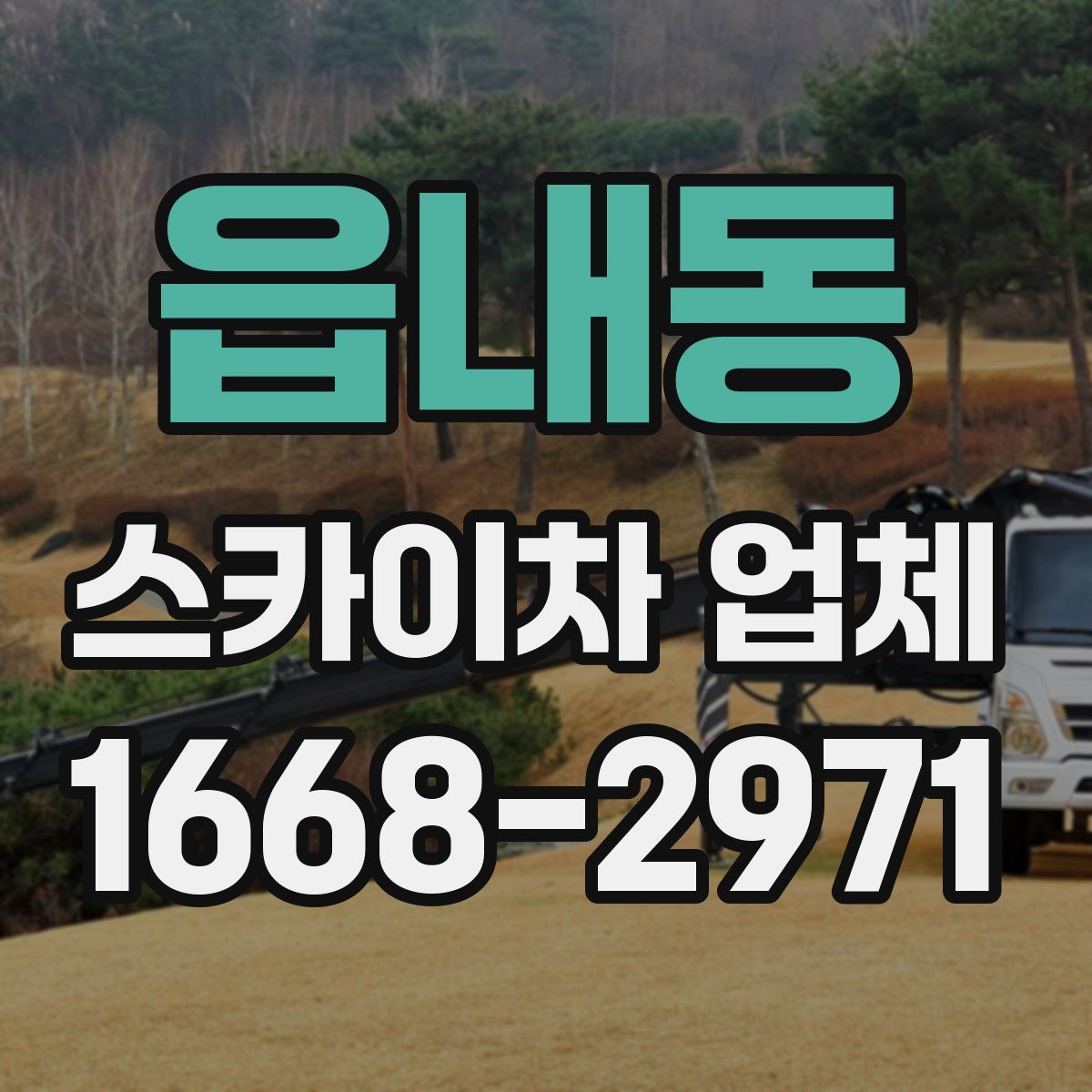 읍내동 스카이차 업체