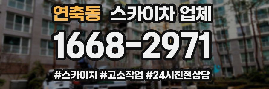연축동 스카이차 업체