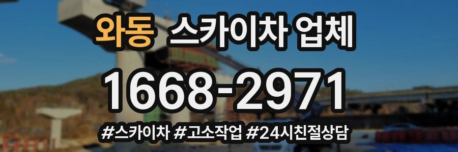 와동 스카이차 업체