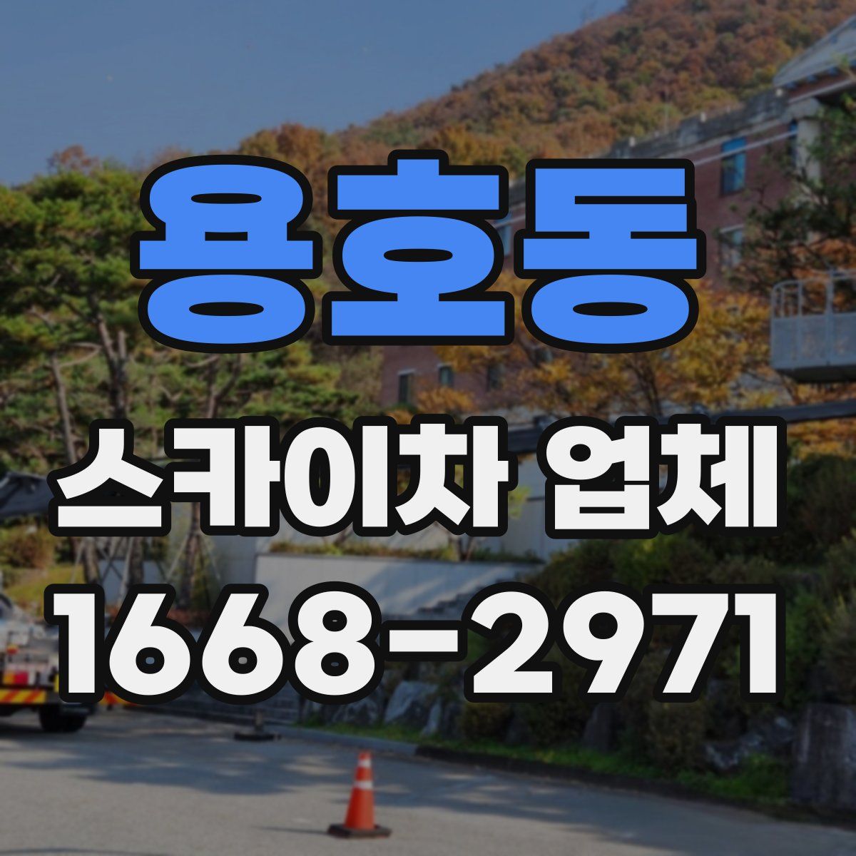 용호동 스카이차 업체