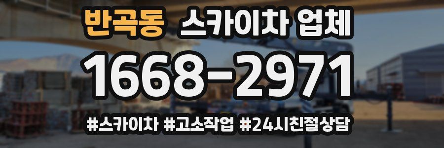 반곡동 스카이차 업체